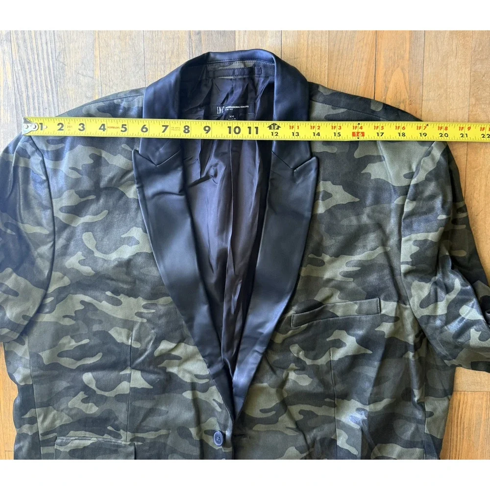 I.N.C. International Concepts Men's Slim-Fit Camouflage Blazer Size XXL